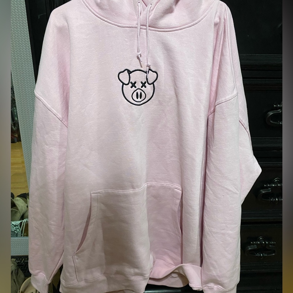 BRAND NEW - Shane Dawson Merch Official Pink Pig Hoodie (4X)
